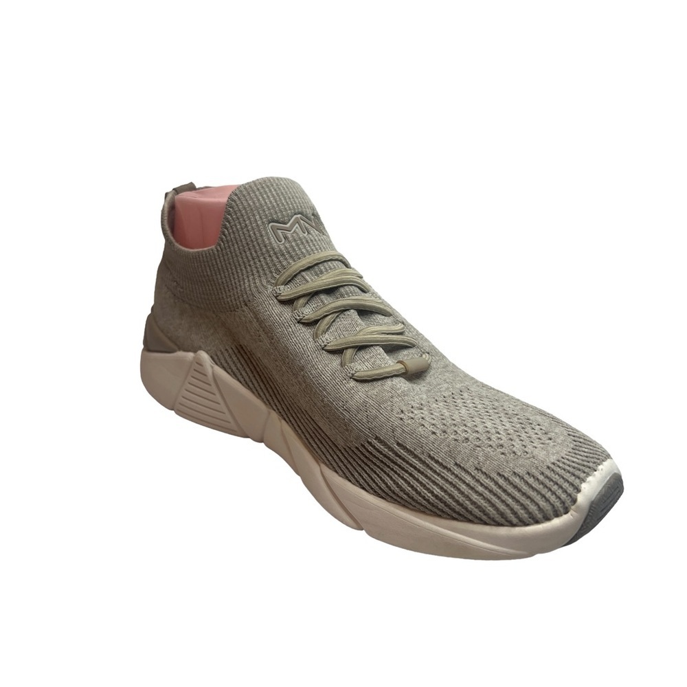 Mark Nason Taupe Knit Women's Sneakers